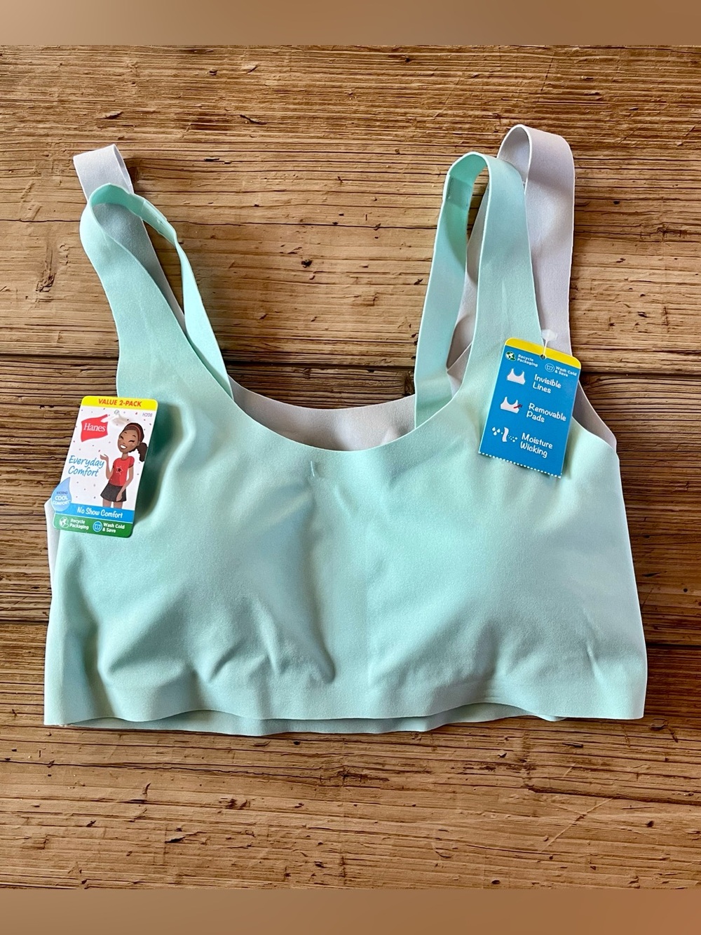 Hanes Everyday Comfort No-show Bras